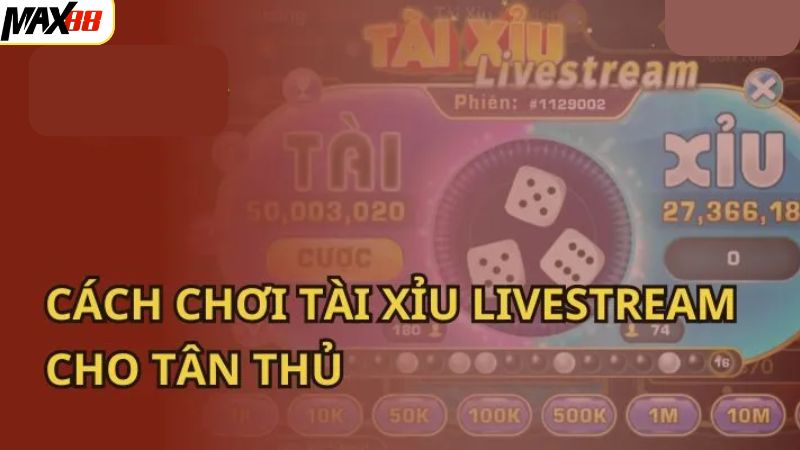 Tài Xỉu LiveStream Max88 - Khám Phá Tựa Game Hot Nhất 2025 3 Cập nhật luật chơi cần nắm rõ của Tài xỉu livestream Max88